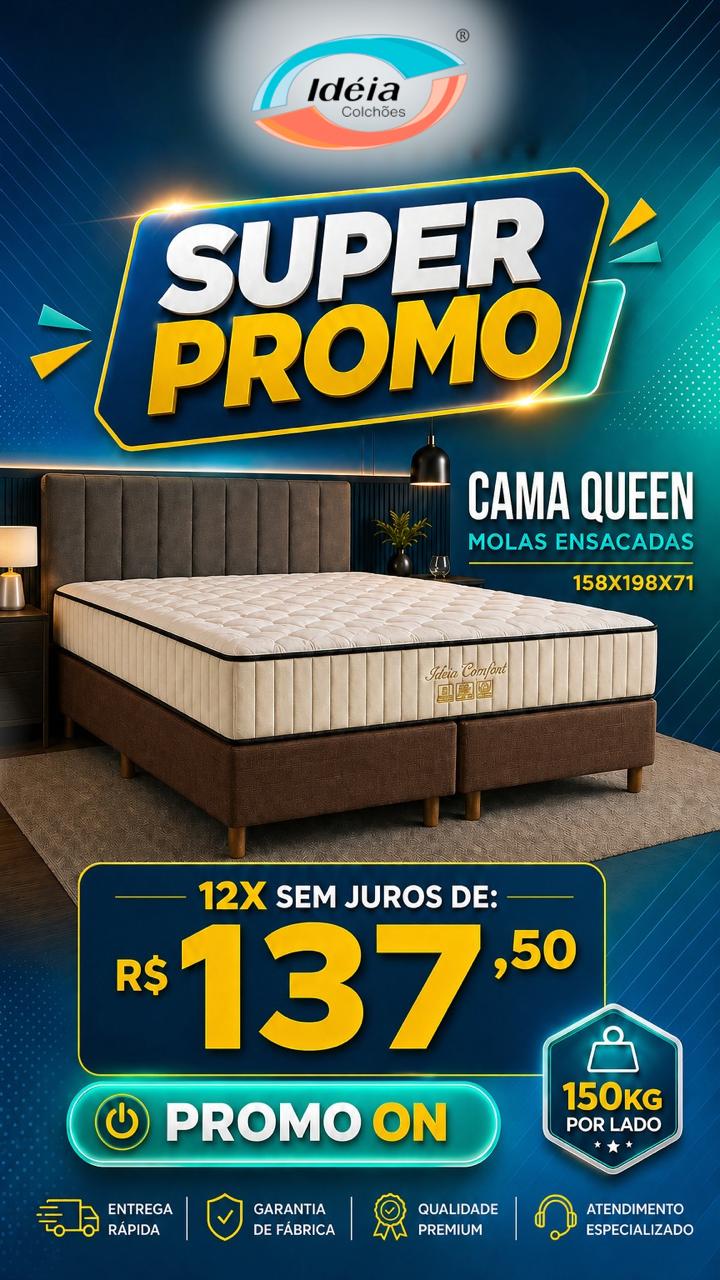 Promoção Conjunto Queen